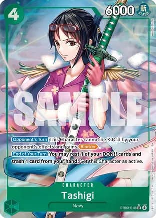 Tashigi (Alternate Art) — Extra Booster: One Piece Heroines Edition