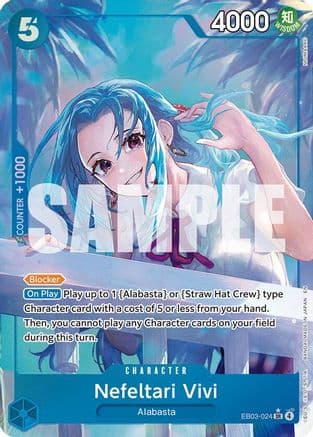 Nefeltari Vivi (024) (Alternate Art) — Extra Booster: One Piece Heroines Edition