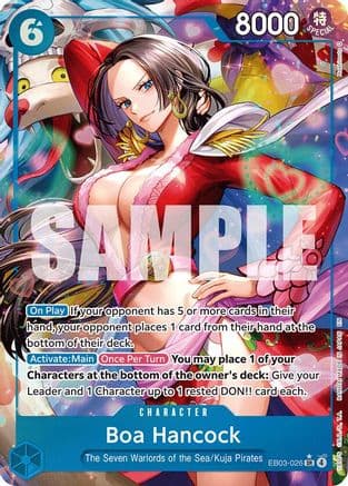 Boa Hancock (Alternate Art) — Extra Booster: One Piece Heroines Edition