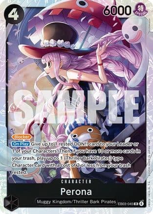 Perona (045) — Extra Booster: One Piece Heroines Edition