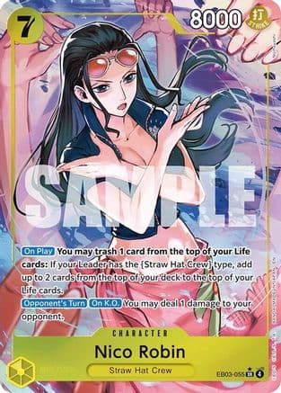 Nico Robin (055) (Alternate Art) — Extra Booster: One Piece Heroines Edition