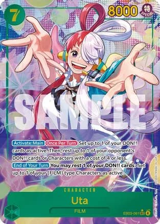Uta (061) (Alternate Art) — Extra Booster: One Piece Heroines Edition