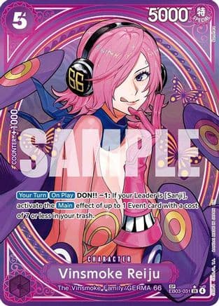 Vinsmoke Reiju (SP) — Extra Booster: One Piece Heroines Edition