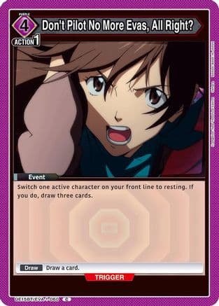 Don't Pilot No More Evas, All Right? — UE15BT: Evangelion: New Theatrical Edition