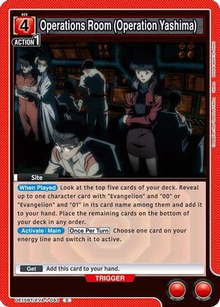 Operations Room (Operation Yashima) — UE15BT: Evangelion: New Theatrical Edition