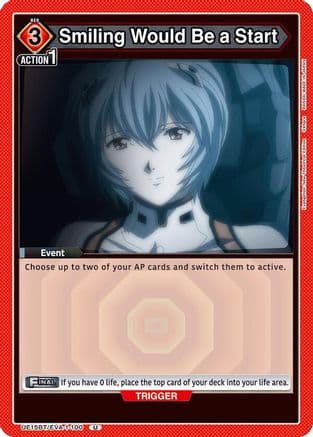 Smiling Would Be a Start — UE15BT: Evangelion: New Theatrical Edition