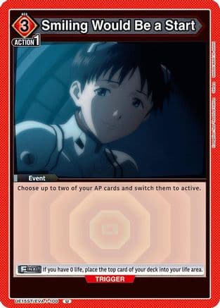 Smiling Would Be a Start — UE15ST: Evangelion: New Theatrical Edition Starter Deck