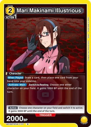 Mari Makinami Illustrious — UE15ST: Evangelion: New Theatrical Edition Starter Deck
