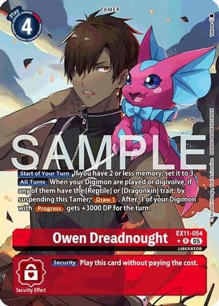 Owen Dreadnought (Alternate Art) — Dawn of Liberator