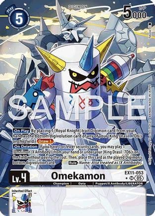 Omekamon (Alternate Art) — Dawn of Liberator