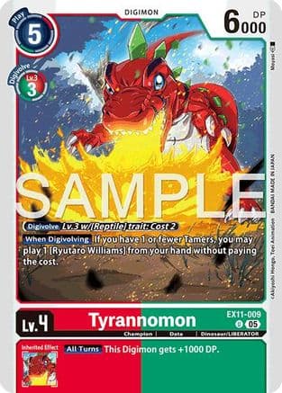 Tyrannomon — Dawn of Liberator