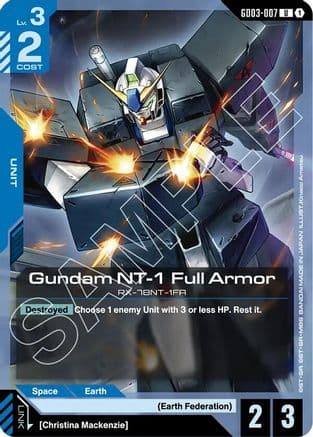 Gundam NT-1 Full Armor — Steel Requiem