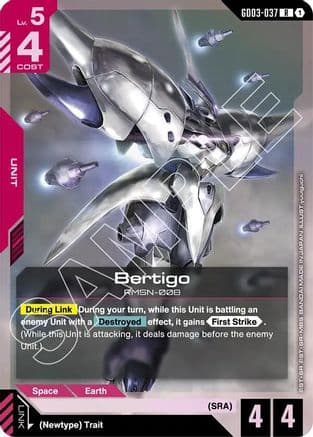 Bertigo — Steel Requiem Gundam Card Game card by yuuguchi