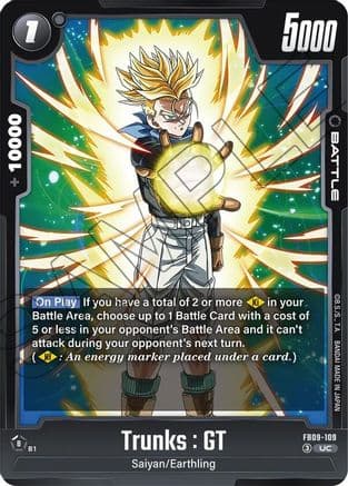 Trunks : GT - FB09-109 — Dual Evolution