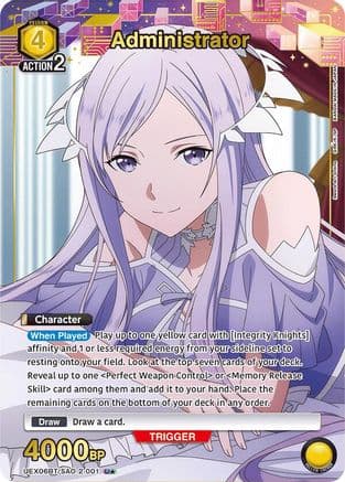Administrator (U*) — UEX06BT: Sword Art Online Vol.2