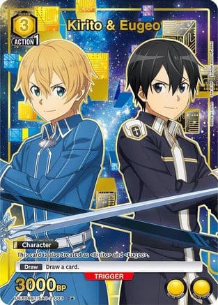 Kirito & Eugeo (C*) — UEX06BT: Sword Art Online Vol.2