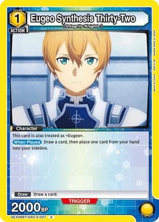 Eugeo Synthesis Thirty-Two — UEX06BT: Sword Art Online Vol.2