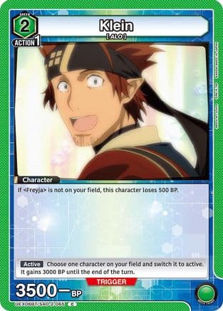 Klein (065) — UEX06BT: Sword Art Online Vol.2