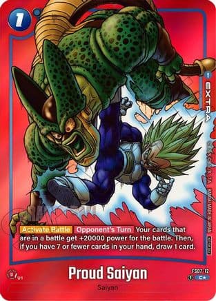 Proud Saiyan (Limited Pack MANGA Version 02) — Tournament and Championship Promos