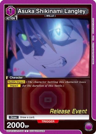 Asuka Shikinami Langley (049) — UE15BT: Evangelion: New Theatrical Edition Release Event Cards