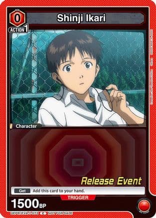 Shinji Ikari (073) — UE15BT: Evangelion: New Theatrical Edition Release Event Cards