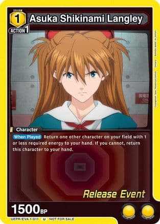 Asuka Shikinami Langley (011) — UE15BT: Evangelion: New Theatrical Edition Release Event Cards