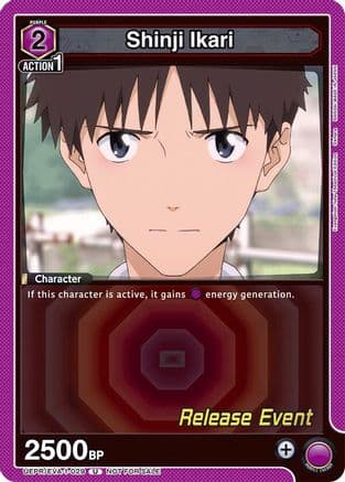 Shinji Ikari (029) — UE15BT: Evangelion: New Theatrical Edition Release Event Cards