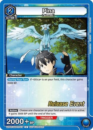 Pina — UEX06BT: Sword Art Online Vol.2 Release Event Cards