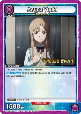 Asuna Yuuki — UEX06BT: Sword Art Online Vol.2 Release Event Cards