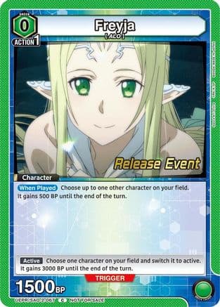 Freyja — UEX06BT: Sword Art Online Vol.2 Release Event Cards