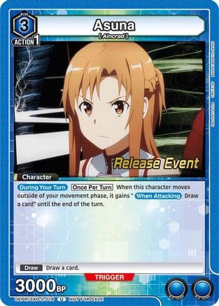 Asuna (014) — UEX06BT: Sword Art Online Vol.2 Release Event Cards