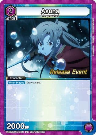Asuna (041) — UEX06BT: Sword Art Online Vol.2 Release Event Cards