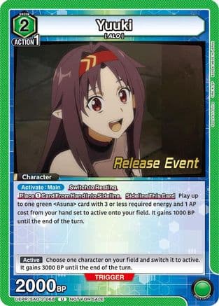 Yuuki (068) — UEX06BT: Sword Art Online Vol.2 Release Event Cards