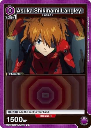 Asuka Shikinami Langley (048) (Box Topper Foil) — UE15BT: Evangelion: New Theatrical Edition