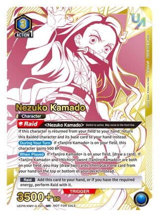 Nezuko Kamado (021) — Union Arena Promotion Cards