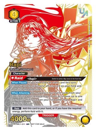 Rapi (011) — Union Arena Promotion Cards