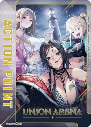 Action Point Card (AP03) (Gold) — Union Arena Promotion Cards