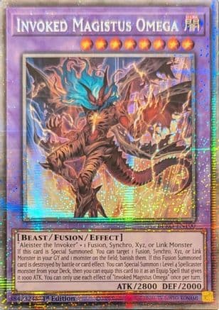 Invoked Magistus Omega (Starlight Rare) — Burst Protocol