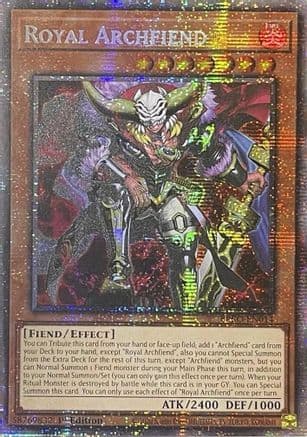 Royal Archfiend (Starlight Rare) — Burst Protocol