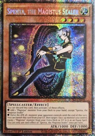 Spenta, the Magistus Sealer (Starlight Rare) — Burst Protocol