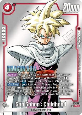 Son Gohan : Childhood - FP-057 (Tournament Pack MANGA ver. SPECIAL) — Tournament and Championship Promos