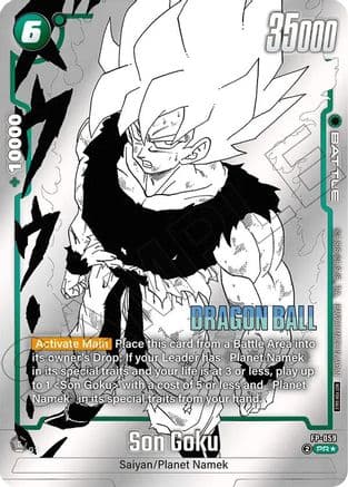 Son Goku - FP-059 (Tournament Pack MANGA ver. SPECIAL) — Tournament and Championship Promos