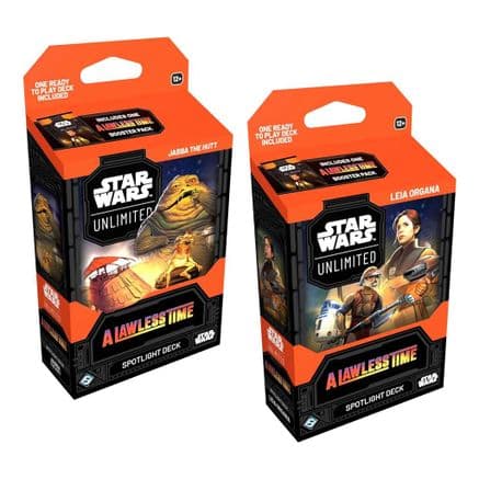A Lawless Time - Spotlight Deck Pair: Leia Organa & Jabba the Hutt — A Lawless Time