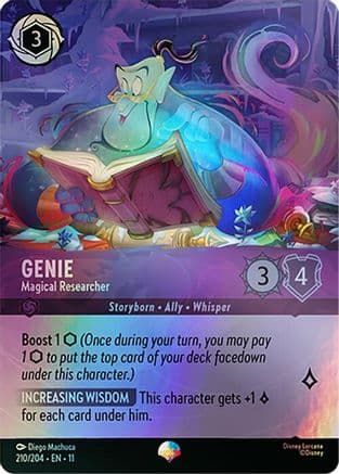 Genie - Magical Researcher (Epic) — Winterspell