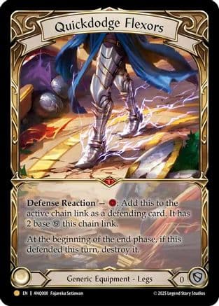 Quickdodge Flexors — Compendium of Rathe - Antiquity Pack