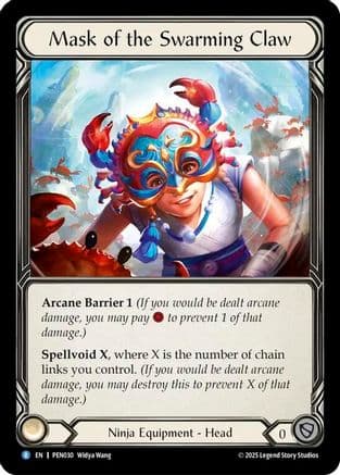 Mask of the Swarming Claw — Compendium of Rathe