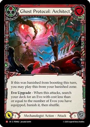Ghost Protocol: Architect — Compendium of Rathe Flesh and Blood card by Josaia Samei