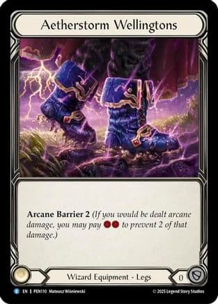 Aetherstorm Wellingtons — Compendium of Rathe Flesh and Blood card by Mateusz Wisniewski
