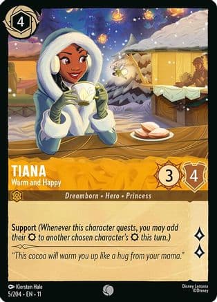 Tiana - Warm and Happy — Winterspell