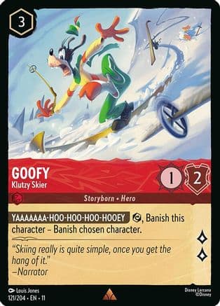 Goofy - Klutzy Skier — Winterspell